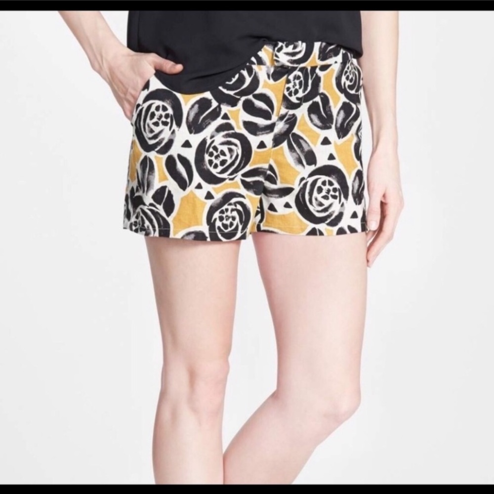 Lucky Brand River Rose Print Shorts
